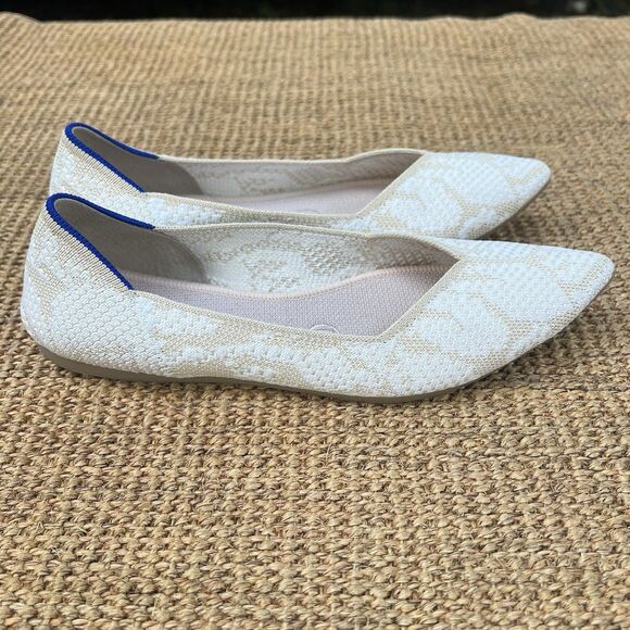 Rothy's The Point Lace Wedding Flats - Picture 4 of 15